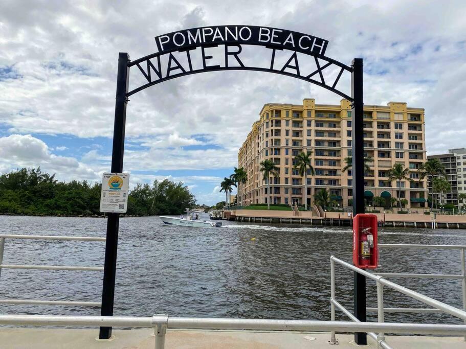 Across The Ocean Few Steps To Beach Contemporary Three Bedroom Townhouse Pompano Beach Luaran gambar